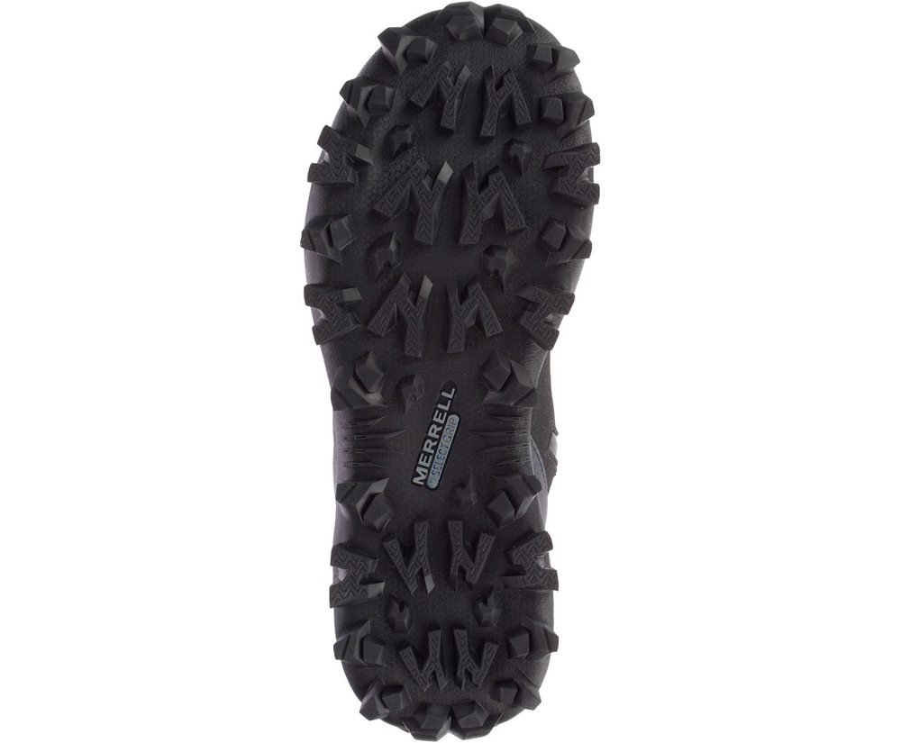 Botas Homem - Merrell Thermo Kiruna Mid Zip Waterproof - Pretas - NVP719056